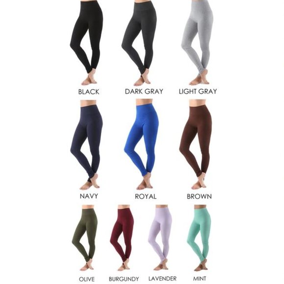 Highwaisted Breathable Cotton Leggings - Picture 6 of 6